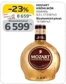 Auchan Mozart Krémlikőr ajánlat