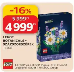 Auchan LEGO BOTANICALS – SZÁZSZORSZÉPEK ajánlat
