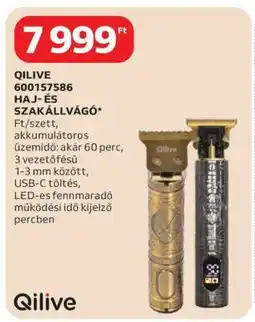 Auchan QILIVE 600157586 Haj- és Szakállvágó ajánlat