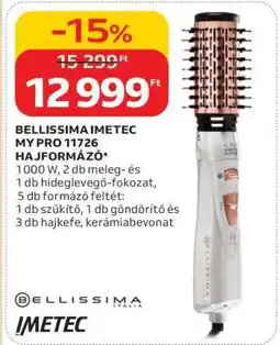 Auchan BELLISSIMA IMETEC MY PRO 11726 HAJFORMÁZÓ ajánlat
