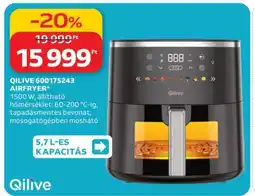 Auchan QILIVE 600175243 AIRFRYER ajánlat