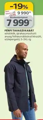 Auchan Férfi tavaszi kabát ajánlat