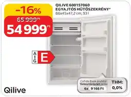 Auchan QILIVE 600157060 EGYAJTÓS HŰTŐSZEKRÉNY ajánlat