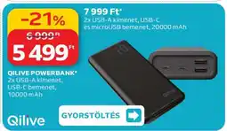Auchan QILIVE POWERBANK ajánlat