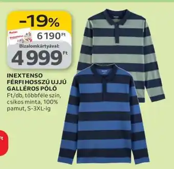 INEXTENSO FÉRFI HOSSZÚ UJJÚ GALLÉROS PÓLÓ