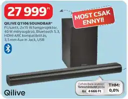 Auchan QILIVE Q1106 SOUNDBAR ajánlat