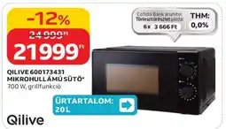 Auchan QILIVE 600173431 MIKROHULLÁMÚ SÜTŐ ajánlat