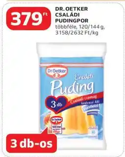 Auchan Dr. Oetker Családi Pudingpor ajánlat