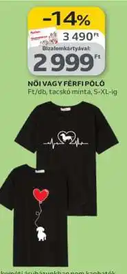 Auchan NŐI VAGY FÉRFI PÓLÓ ajánlat