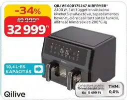 Auchan QILIVE 600175247 AIRFRYER ajánlat