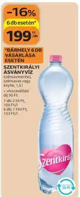 Auchan SZENTKIRÁLYI Ásványvíz ajánlat