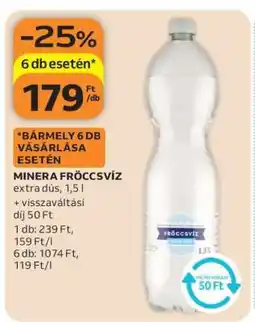 Auchan Minera Fröccsvíz ajánlat