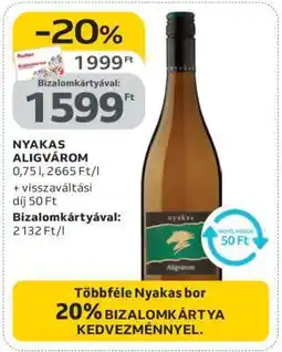 Auchan Nyakas Aligvárom ajánlat