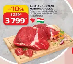 Auchan Auchan Kedvenc Marhalapocka ajánlat