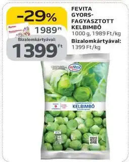 Auchan FEVITA GYORSFAGYASZTOTT KELBIMBÓ ajánlat