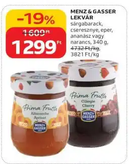 Auchan MENZ & GASSER LEKVÁR ajánlat