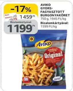 Auchan AVIKO GYORS-FAGYASZTOTT BURGONYAKÖRET ajánlat