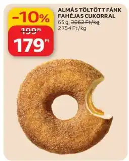 Auchan ALMÁS TÖLTÖTT FÁNK FAHÉJAS CUKORRAL ajánlat