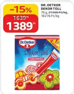 Auchan DR. OETKER DEKOR TOLL ajánlat