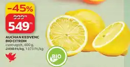 Auchan Auchan Kedvenc Bio Citrom ajánlat