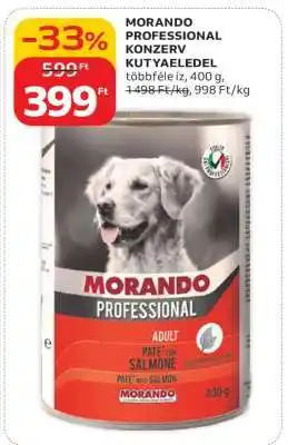 Auchan MORANDO PROFESSIONAL KONZERV KUTYAELEDEL ajánlat