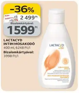 Auchan LACTACYD INTIM MOSAKODÓ ajánlat