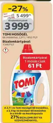 Auchan TOMI Mosógél ajánlat