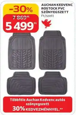 Auchan AUCHAN KEDVENC ROSTOCK PVC SZŐNYEGSZETT ajánlat