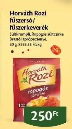 EcoFamily Horváth Rozi fűszersó/fűszerkeverék ajánlat