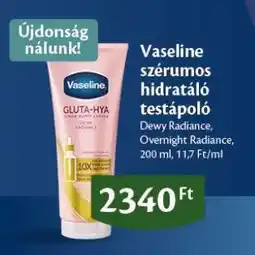 EcoFamily Vaseline szérumos hidratáló testápoló ajánlat