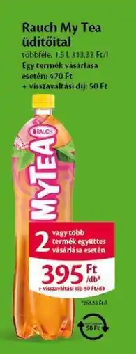 EcoFamily Rauch My Tea Üdítőital ajánlat