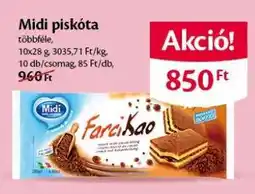 EcoFamily Midi piskóta ajánlat