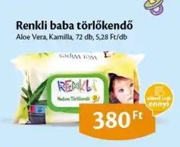 EcoFamily Renkli baba törlőkendő ajánlat