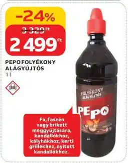 Auchan PEPO FOLYÉKONY ALÁGYÚJTÓS ajánlat