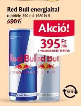 EcoFamily RED BULL Energiaital ajánlat