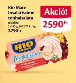 EcoFamily RIO MARE Insalatissime tonhalsaláta ajánlat