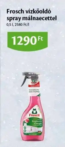 EcoFamily Frosch vízkőoldó spray málnaecettel ajánlat