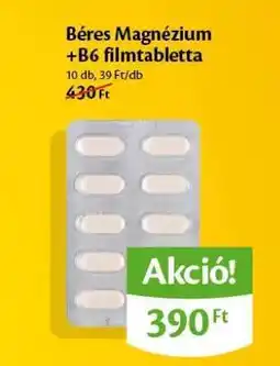 EcoFamily Béres Magnézium +B6 filmtabletta ajánlat