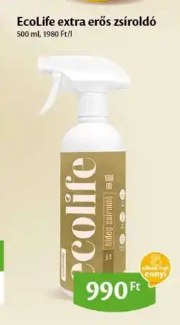 EcoFamily EcoLife extra erős zsíroldó ajánlat