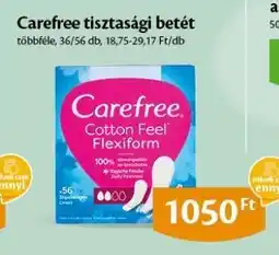 EcoFamily CAREFREE Tisztasági betét ajánlat