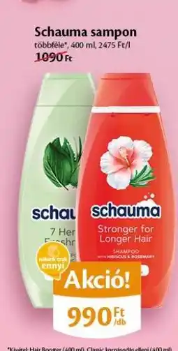 EcoFamily SCHAUMA Sampon ajánlat