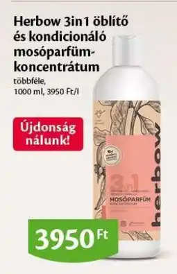 EcoFamily Herbow 3in1 öblítő és kondicionáló mosóparfüm-koncentrátum ajánlat