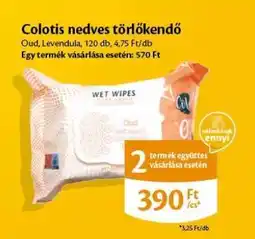 EcoFamily Colotis nedves törlőkendő ajánlat