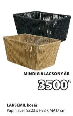 JYSK LARSEMIL kosár ajánlat
