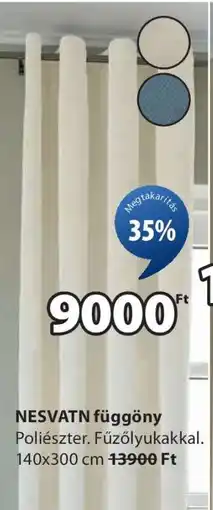 JYSK NESVATN függöny ajánlat