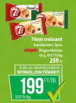 Coop 7days croissant ajánlat