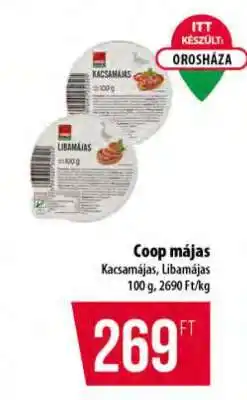 Coop Coop májas ajánlat