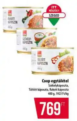 Coop Coop egytálétel ajánlat