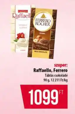 Coop Raffaello, Ferrero ajánlat