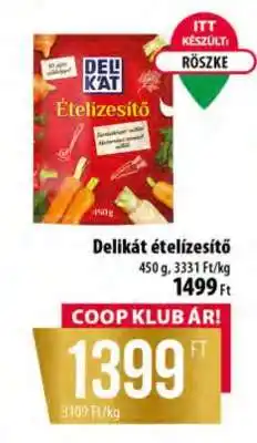 Coop Delikát Ételízesítő ajánlat